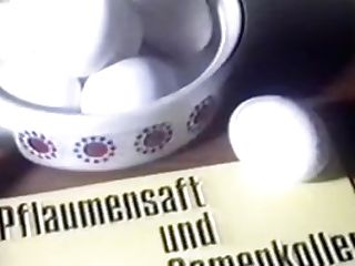 Antique 70s German - Pflaumensaft Und Samenkoller - Cc79